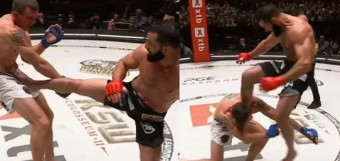 KSW 83 Colosseum 2. Mamed Khalidov ponownie lepszy od Scotta Askhama [WIDEO]