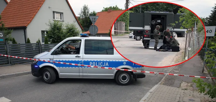 Niewybuch na budowie obiektu usługowego na osiedlu Kościuszki w Olsztynie [ZDJĘCIA]