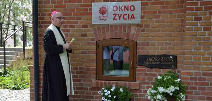 ''Okno życia'' w Hospicjum Caritas przy ul. Kromera w Olsztynie. W Polsce jest ich ponad 60