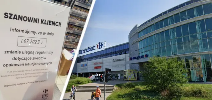 Za każdą wydaną butelkę odzyskiwali dwie. Carrefour mówi dość i wprowadza nowe zasady zdawania butelek zwrotnych