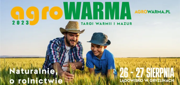 AgroWARMA 2023. Targi rolnicze w tym roku na lotnisku w Gryźlinach [PROGRAM]