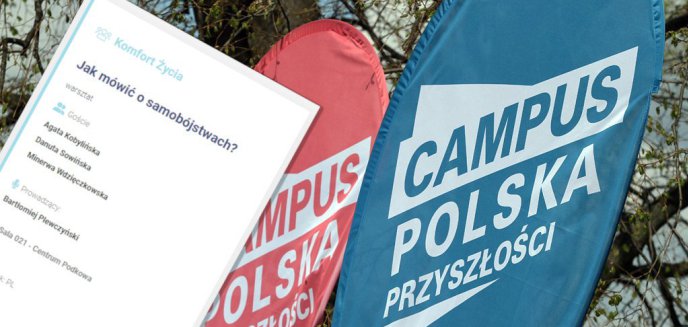 Panel o samobójstwach na Campus Polska bez mężczyzn. ''Suicydolożki'' bulwersują internautów
