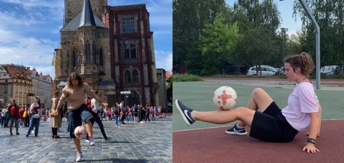 Od Stomilu do światowej czołówki freestyle football. 18-latka z Olsztyna zachwyca trickami [WIDEO]