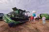 Kadr z targów rolniczych, które odbyły się w ten weekend na terenie lądowiska w Gryźlinach