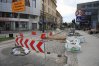 Wybrukowana w 2017 roku ul. 11 Listopada po raz kolejny wymaga gruntowych napraw
