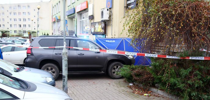 Akcja policji na olsztyńskim osiedlu. Zabezpieczono pocisk