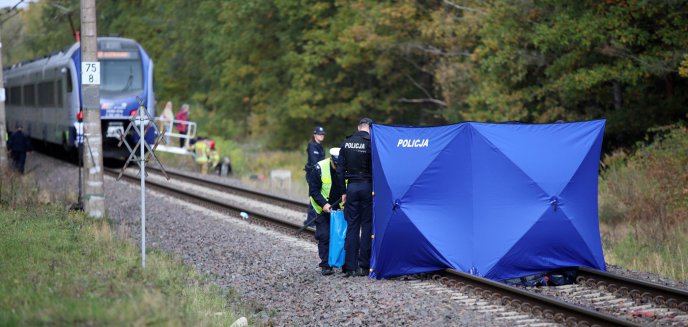 Śmierć w pobliżu stacji kolejowej w Jonkowie pod Olsztynem. Pociąg potrącił kobietę