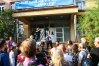 Protest pod siedzibą SM Jaroty zgromadził wiele osób, chcących wyrazić niezadowolenie z cen podgrzewania wody