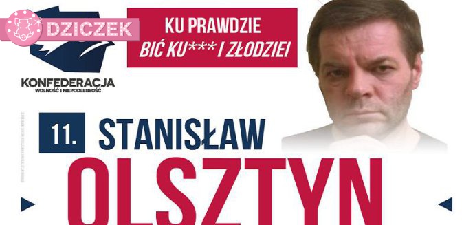 Wybory 2023. Olsztyn ma program na sukces: ''Bić ku**y i złodziei''