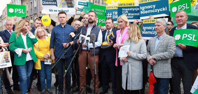 ''Dość kłótni, do przodu!''. Spotkanie z liderami Trzeciej Drogi w Olsztynie