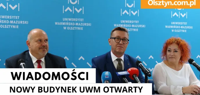 Nowa siedziba wydziałów UWM [WIDEO]