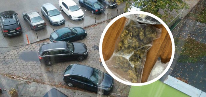Artykuł: Olsztyn. Palili trawkę na parkingu pod sklepem. Co mogło pójść nie tak?