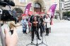 Współprzewodniczący Lewicy Razem - Adrian Zandberg - przypominał jeden z głównych postulatów partii, jakim jest podniesienie wypłat pracowników sfery budżetowej o 20%
