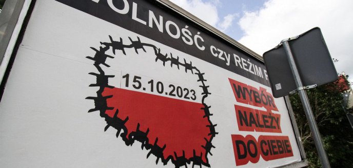 AntyPiS na billboardzie w Olsztynie