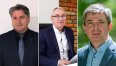 Nadchodzące wybory dla obecnego burmistrza Pisza, Andrzeja Szymborskiego (w środku), mogą zakończyć się utratą stanowiska. Kto może go zastąpić?