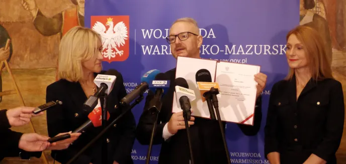 ''Liczę, że województwo będzie się świetnie rozwijać''. Konferencja prasowa nowego wojewody Radosława Króla [WIDEO]