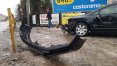 Na zdjęciu jeden z pojazdów uczestniczący w zdarzeniu