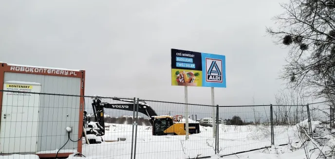 Przy ul. Bartąskiej powstaje Aldi. Będą ciche godziny