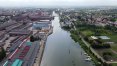Port morski Elbląg z lotu ptaka