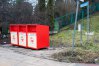 Przy skrzyżowaniu ul. Barcza z ul. Turowskiego zostały umieszczone trzy kontenery na odzież. Czy stoją tam legalnie?