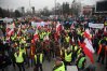 W Olsztynie trwa protest rolników. Zablokowane jest ścisłe centrum miasta