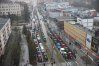 W Olsztynie trwa protest rolników. Zablokowane jest ścisłe centrum miasta