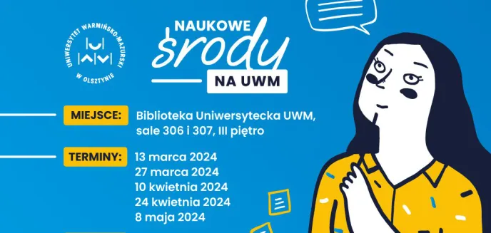 Ruszają „Naukowe środy na UWM”