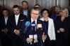 Czesław Jerzy Małkowski wraz z kandydatami na radnych opowiedzieli o swoim programie wyborczym