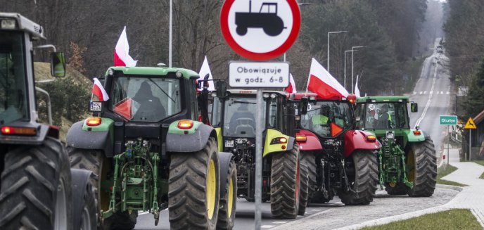 Artykuł: Ogólnopolski Strajk Generalny Rolników. Zablokowane było m.in. rondo pod Olsztynem [ZDJĘCIA, WIDEO]