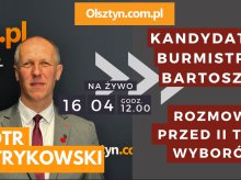 LIVE! Burmistrz Bartoszyc gościem studia Olsztyn.com.pl!