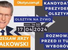 LIVE! Czesław Jerzy Małkowski gościem naszego studia. Co powiedział przed II turą wyborów?
