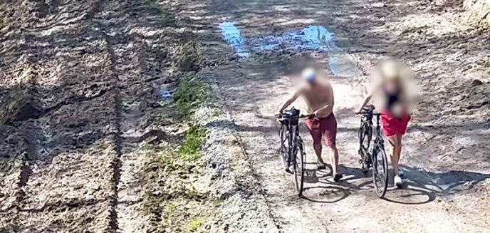 Artykuł: Wycieczka rowerowa zakończona mandatem. Para zapłaciła za gapiostwo w rejonie granicy z Rosją