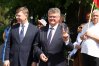 Z pierwszego miejsca do PE w okręgu obejmującym Olsztyn kandydować będzie Maciej Wąsik (środek). Kandydatów przedstawiał szef wojewódzkich struktur PiS, Artur Chojecki