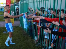 Stomil jedną nogą w III lidze. Porażka z Olimpią Grudziądz [ZDJĘCIA, SKRÓT MECZU WIDEO]