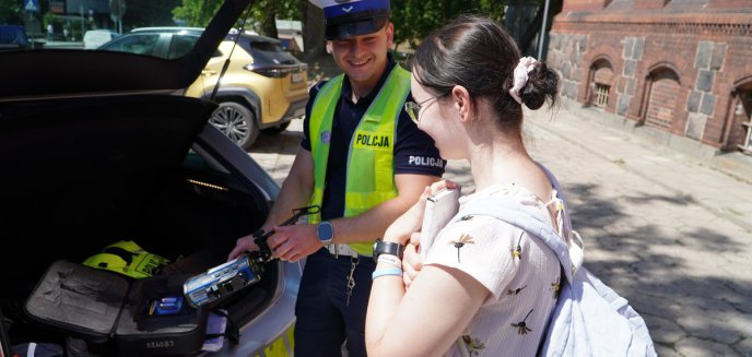 Policjanci z Olsztyna spełnili marzenie 21-latki [ZDJĘCIA]