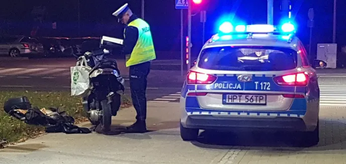 Pościg na Jarotach. 36-latek miał CV w skuterze. Przyznali mu etat w areszcie