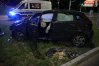 Hyundai, którym kierowała 49-letnia kobieta