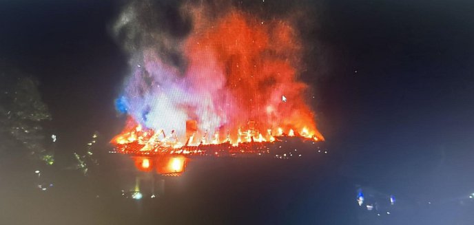 Śmierć przyszła nocą. Tragiczny pożar domu pod Pasłękiem [ZDJĘCIA]