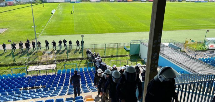 Artykuł: Stadion OSiR w Olsztynie areną ćwiczeń policji