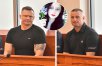 Skazani Mirosław Ciborowski (z lewej) i Krzysztof Pieślak (z prawej) za gwałt nieletniej Aleksandry S. ze szczególnym okrucieństwem