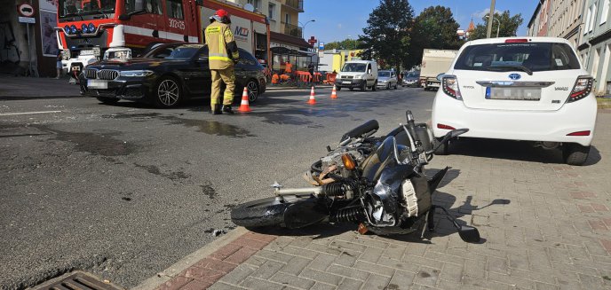 Z ostatniej chwili! 26-latka wymusiła, a motocyklista nie miał uprawnień... [ZDJĘCIA]