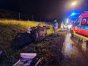 Pijany kierowca volkswagena wjechał w interweniującą podczas wypadku na DK51 straż pożarną