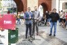 Od lewej: prezes Banku Żywności w Olsztynie Marek Borowski, prezydent miasta Robert Szewczyk i dyrektor MOK-u Mariusz Sieniewicz