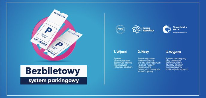 W Warmińskiej Aurze rusza nowy bezbiletowy system parkingowy