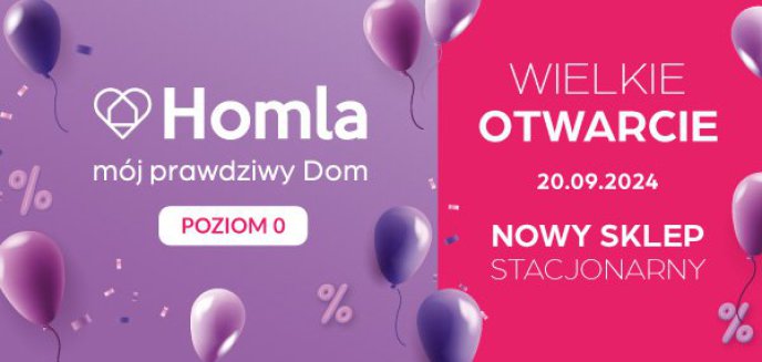 Homla otwiera nowy sklep w Galerii Warmińskiej w Olsztynie!