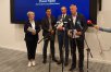 Od lewej: senator Ewa Kaliszuk, prezes YC Nauticus Tomasz Bujalski, burmistrz Barczewa Grzegorz Matłoka i poseł Paweł Papke