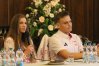 Lekkoatletka AZS-u UWM Olsztyn Aleksandra Lisowska oraz pływak Kormorana Olsztyn Piotr Woźniak byli gośćmi spotkania z olimpijczykami zorganizowanego przez fundację Olsztyński Laur Sportowy