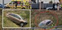W poniedziałek (14 października) do nietypowego zdarzenia drogowego doszło na ul. Bukowskiego w Olsztynie