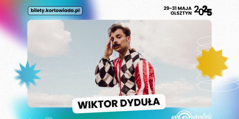 Wiktor Dyduła wystąpi w maju podczas Kortowiady 2025!