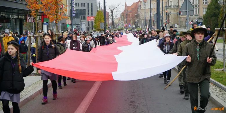 Święto Niepodległości w Olsztynie [ZDJĘCIA, WIDEO]